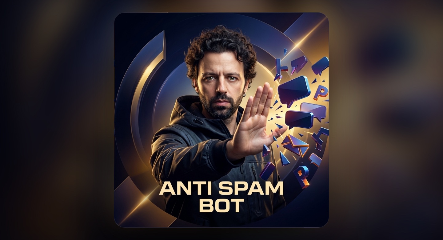 Anti Spam Bot for Telegram chats